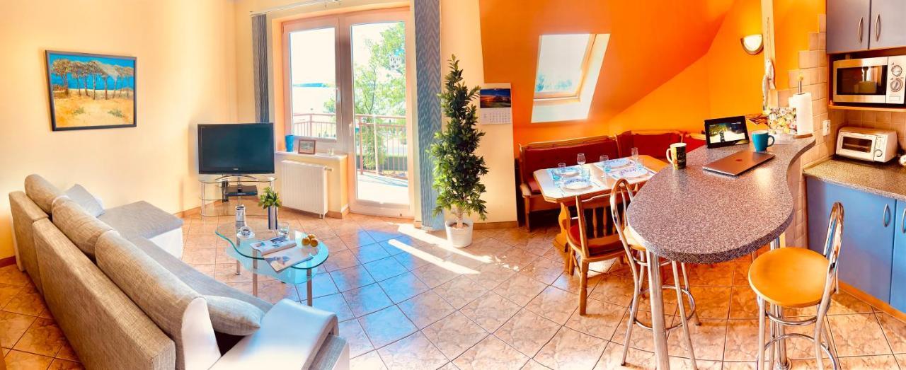 Sonnige Maisonette-Wohnung Mit Blick Auf Die Bucht Dziwnów Εξωτερικό φωτογραφία